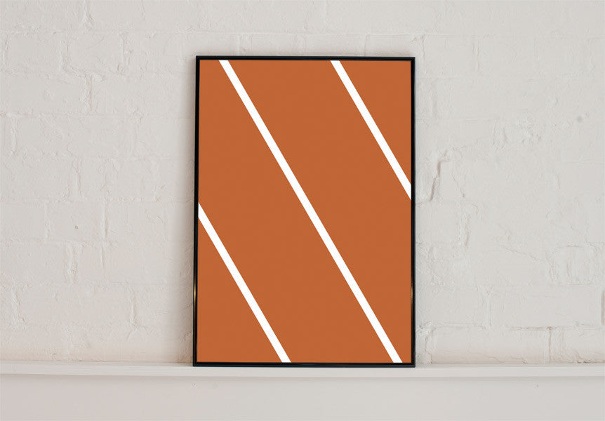 100m Athletics Print