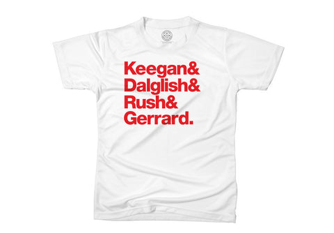 Liverpool T-shirt (white) by AOS