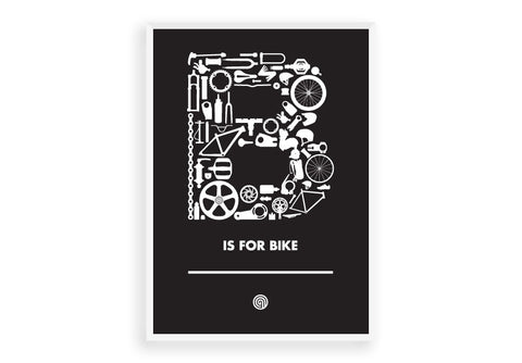 B is for Bike (Black)