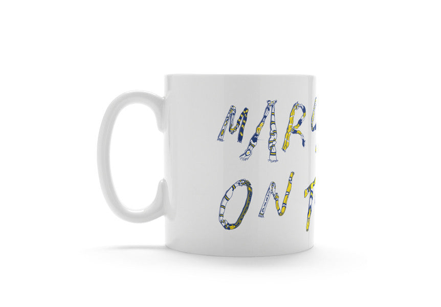 Marching On Together - Leeds United Mug