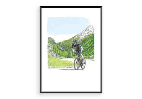 Chris Froome Climbing