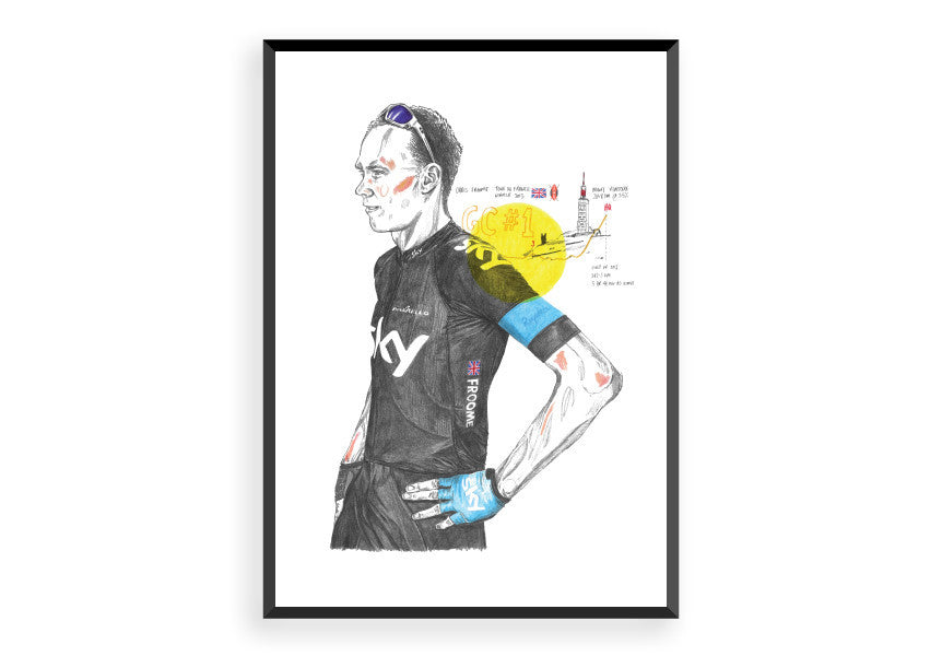 Chris Froome Portrait