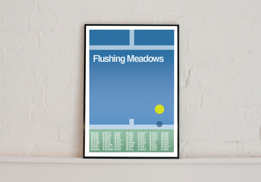 Flushing Meadows Tennis Print