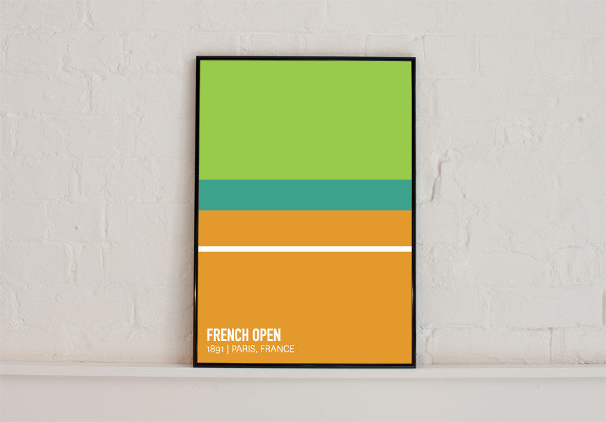 French Open Tennis Print