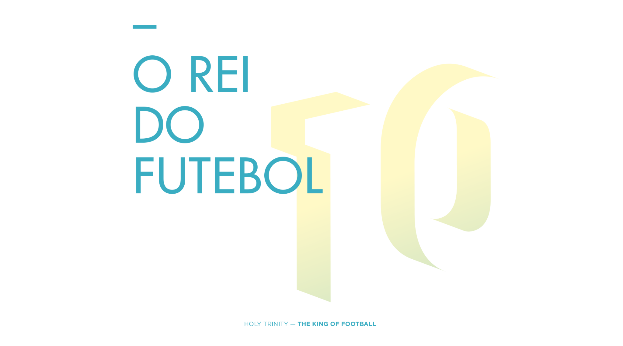 Holy Trinity (King of Football) - Football Mug