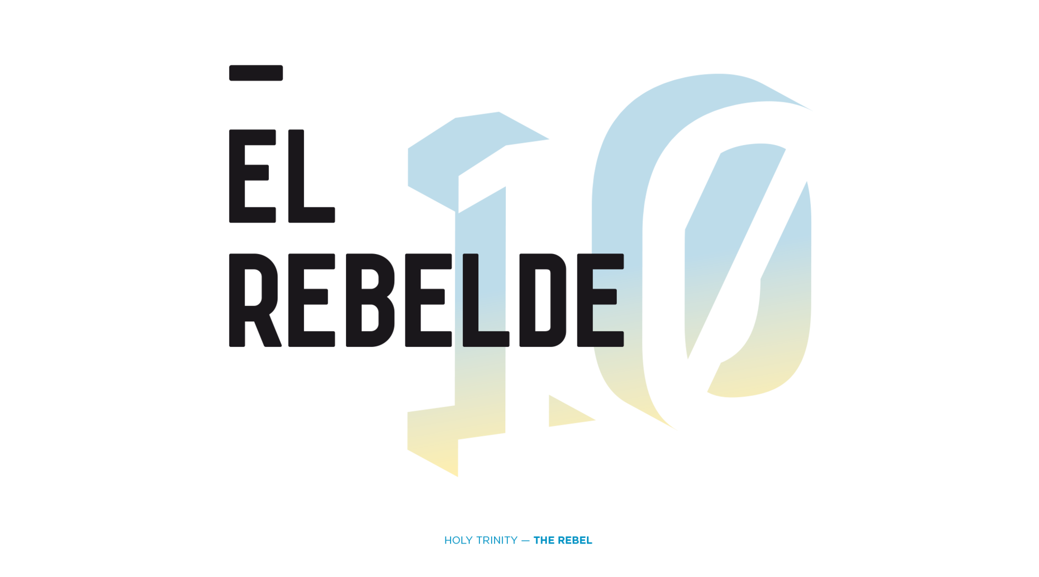 Holy Trinity (Rebel) - Football Mug