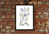 Marching On Together - Leeds United Poster