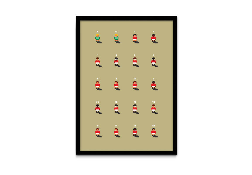 Sensible United - Manchester United Art, Print, Poster, Gift