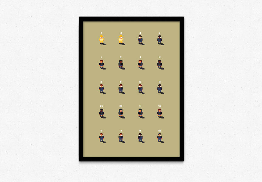 Sensible United - Manchester United Art, Print, Poster, Gift