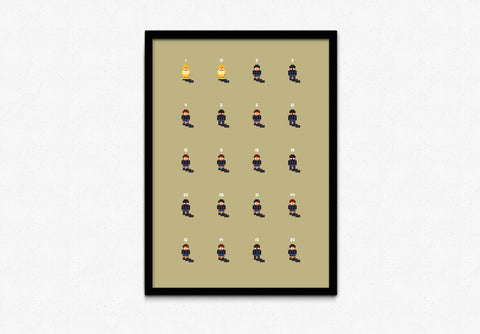 Sensible United - Manchester United Art, Print, Poster, Gift