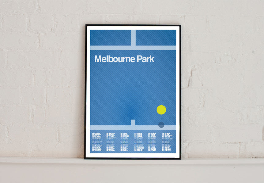 Melbourne Park Tennis Print
