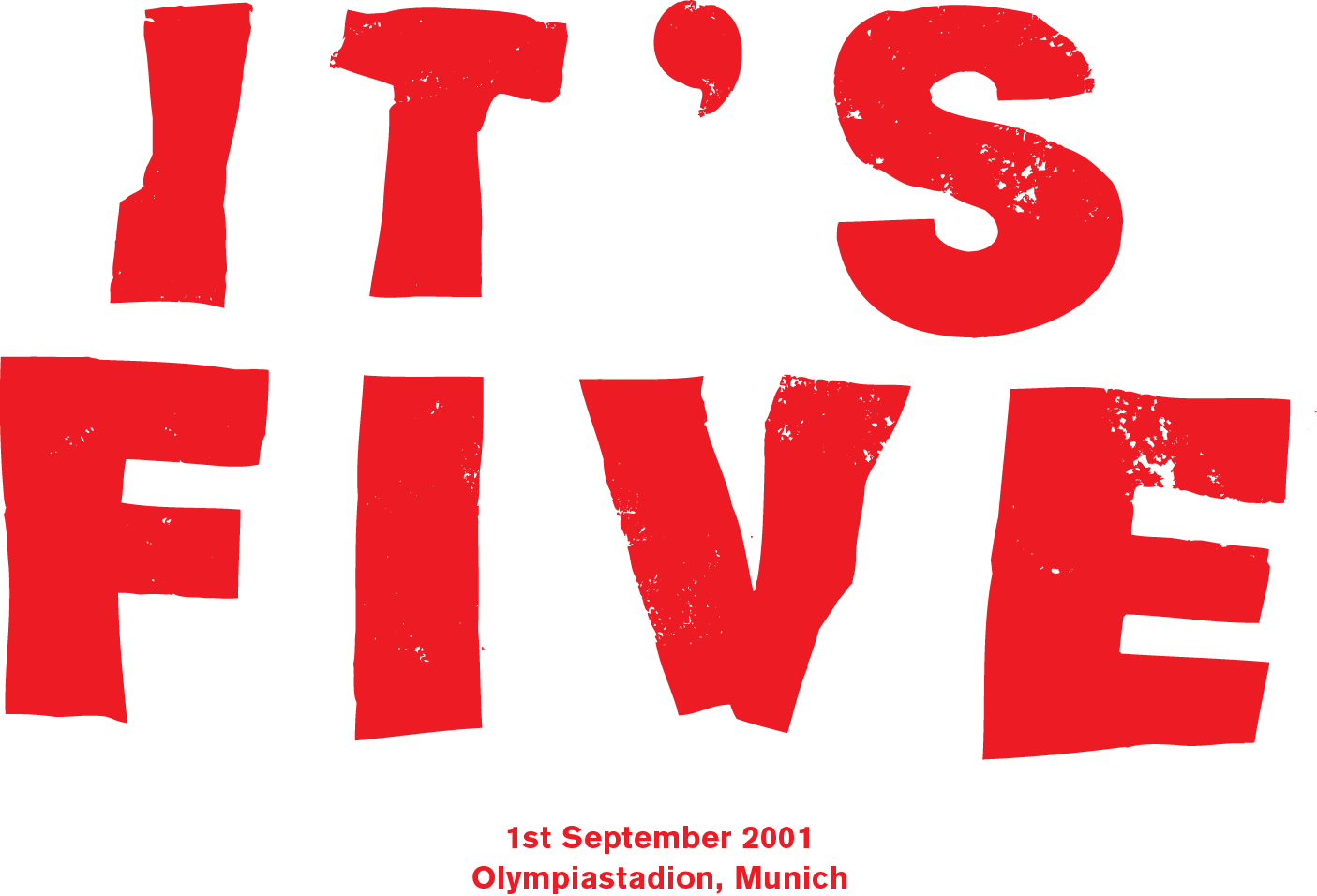 It's Five! - England Mug