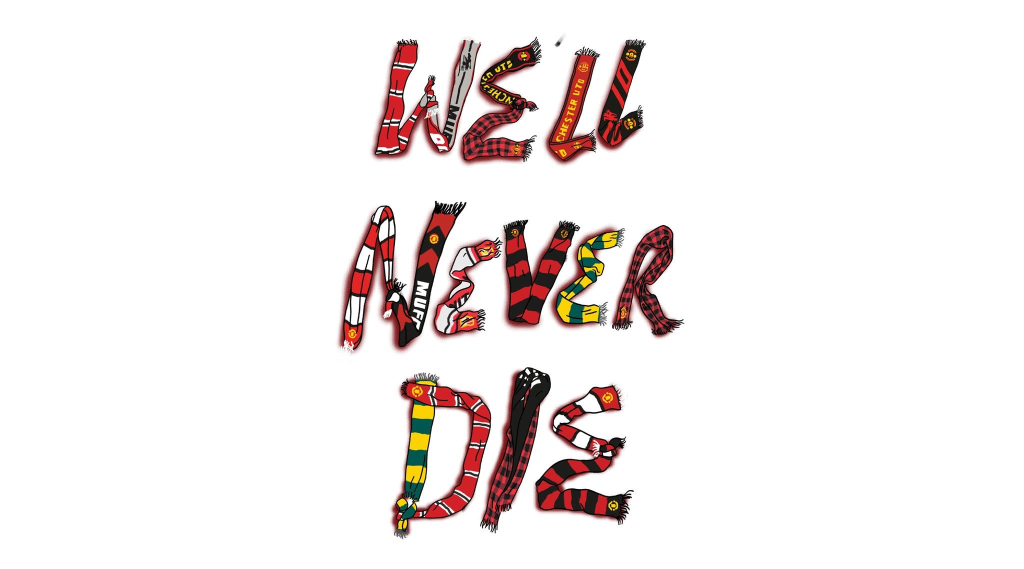 We'll Never Die - Manchester United Gift Mug