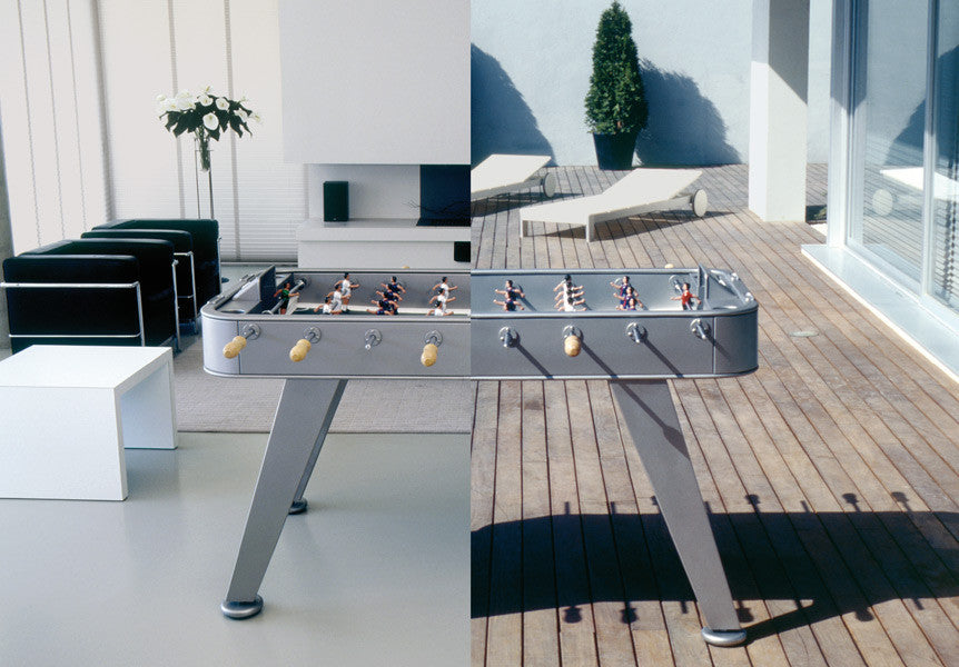 RS#2 Luxury Football Table (Stainless Steel)