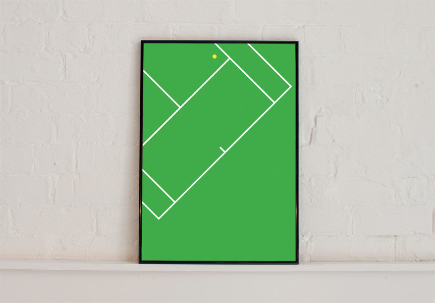 Tennis gift, tennis print