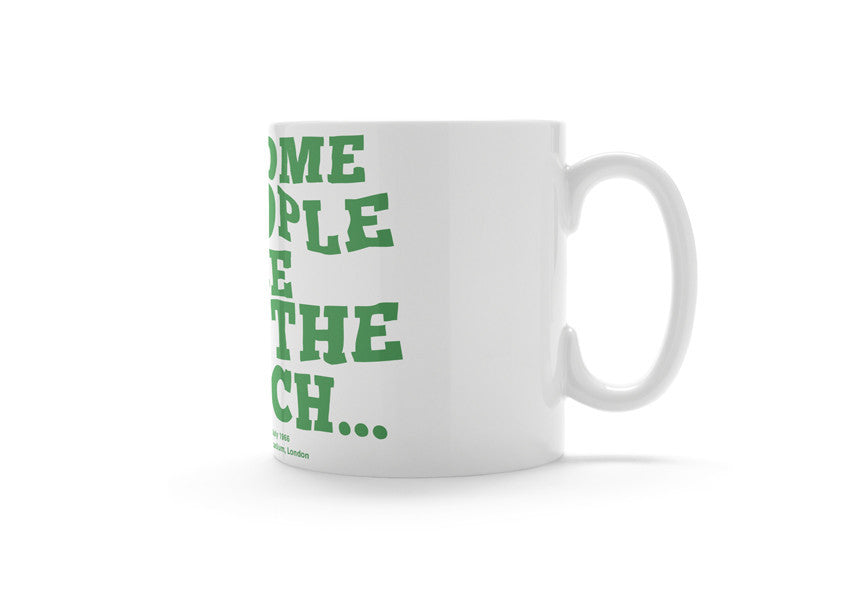 Some people are on the pitch - England Mug