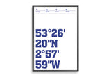 Everton FC Stadium Co-ordinates