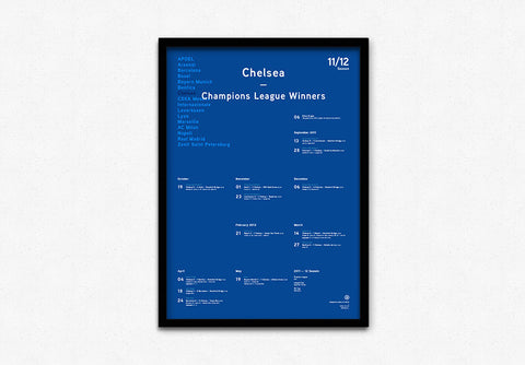 Chelsea - Champions of Europe