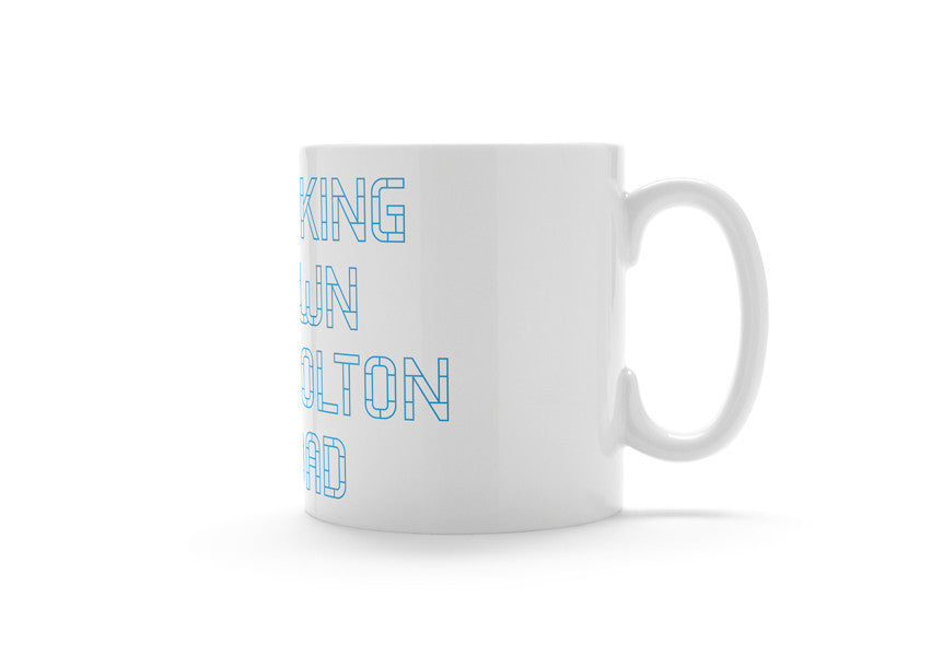 Walking down the Bolton Road - Blackburn Rovers Mug