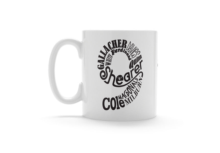 Newcastle Nine's - Newcastle United Mug