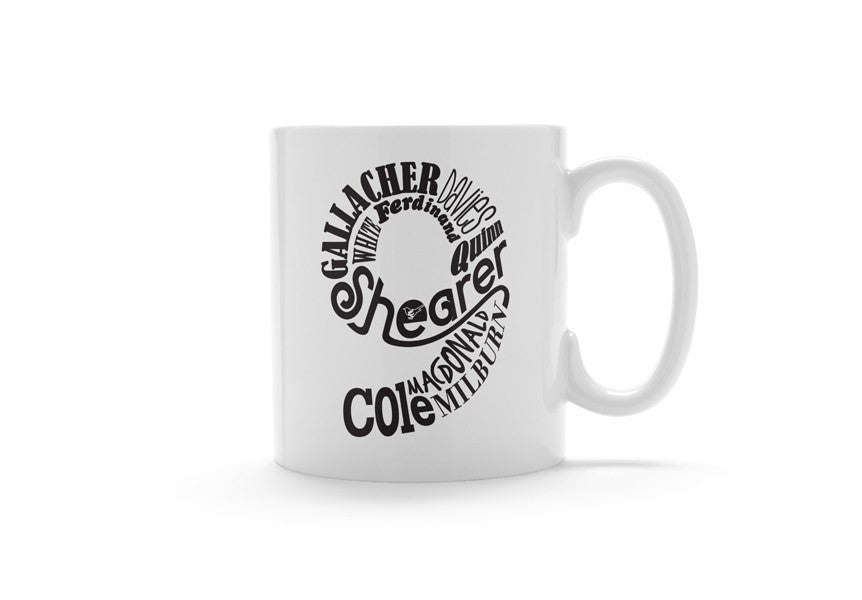 Newcastle Nine's - Newcastle United Mug